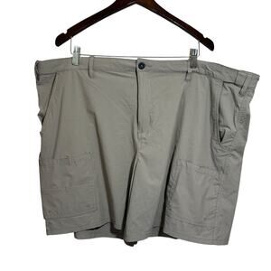Magellan Outdoors Classic Fit Women's 3XL Shorts Khaki Hiking Adventure Travel